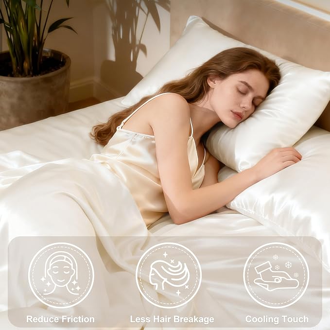 Love's cabin California King Satin Sheet Sets - Image 3
