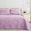 Exclusivo Mezcla California King Quilt Bedding Set, Lightweight Lilac Quilts by ExclusivoMezcla