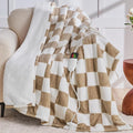 Light Brown Heated Throw Blanket Electric, 50X60 Heating Blanket by OCTROT