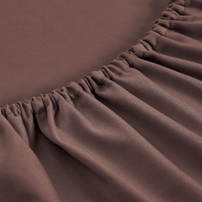 FreshCulture Twin Fitted Sheets, Bulk Pack of 6, Deep Pocket, Soft Microfiber - Image 2