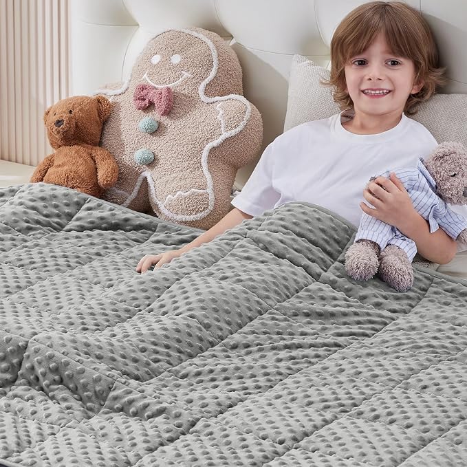anfie Weighted Blanket Kids Weighted Blanket Cooling Blanket - Image 4