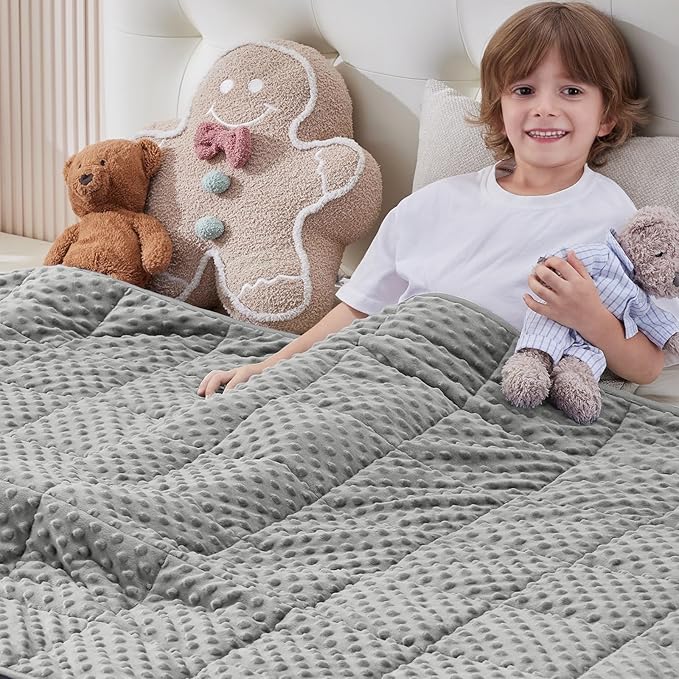 anfie Weighted Blanket Kids Weighted Blanket Cooling Blanket - Image 4