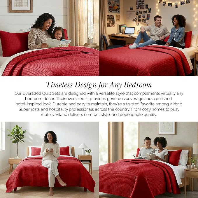 Southshore Fine Living, Inc. Full/Queen Quilt Bedding Set, Microfiber Quilts - Image 6