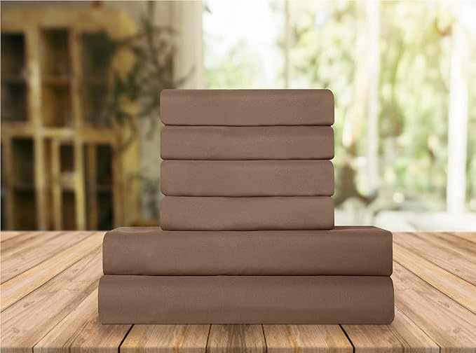 Elegant Comfort Luxury Soft Bed Sheets 1500 Premium Hotel Quality Microfiber by ELEGANTCOMFORT