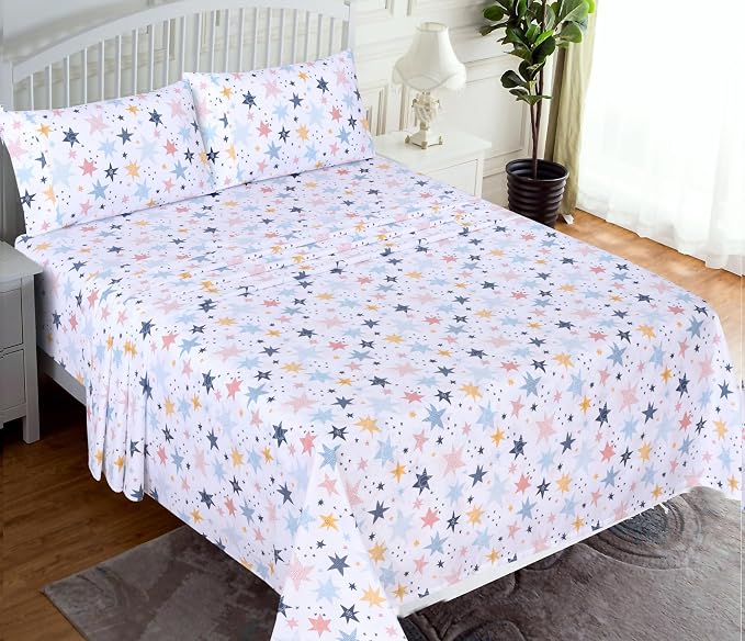 RUVANTI 100% Cotton Sheets – Full Size Percale Bedding, Cooling & Breathable - Image 2