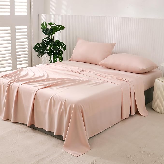 NATUREFIELD Pillowcases, Rayon Derived from Bamboo Pillow Cases King Size Set - Image 7