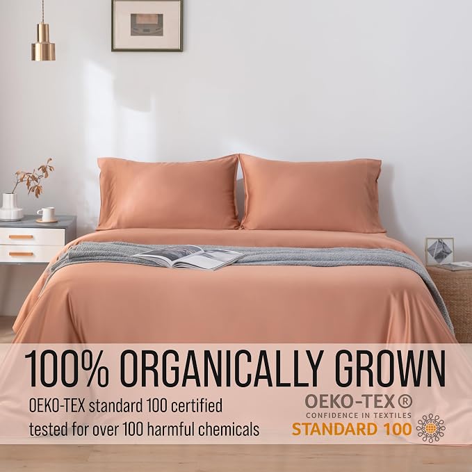 Bella Coterie | Luxury Bamboo Viscose Queen Size Pillowcase Set | 100% - Image 4