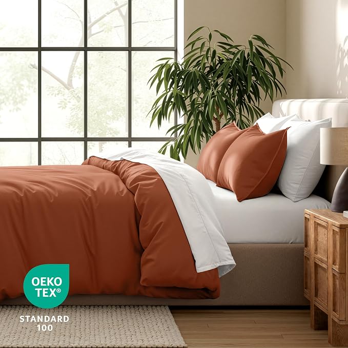 Bare Home Bedding Duvet Cover California King Size - Image 5