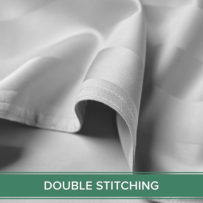 Pure Bamboo King Sheets, Genuine 100% Organic Viscose Derived from Bamboo Bed - Image 6