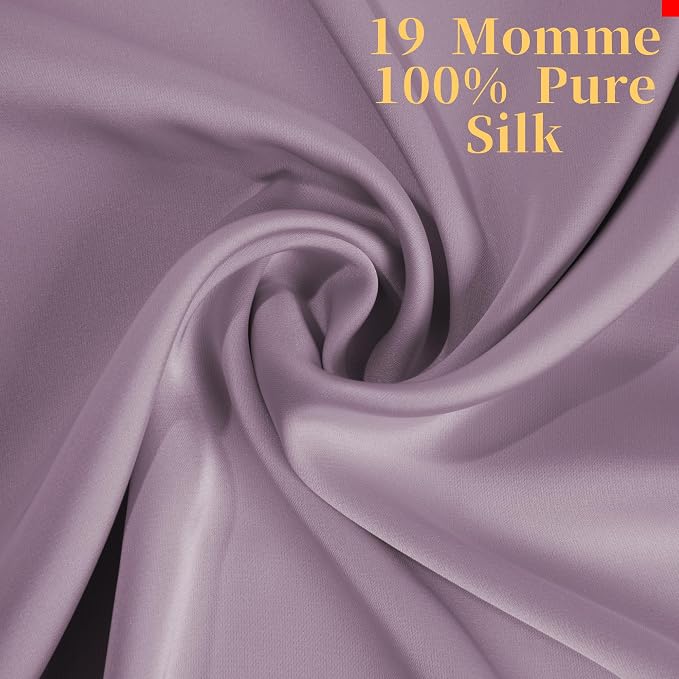 100% Mulberry Silk Pillowcase for Hair and Skin, - Image 3