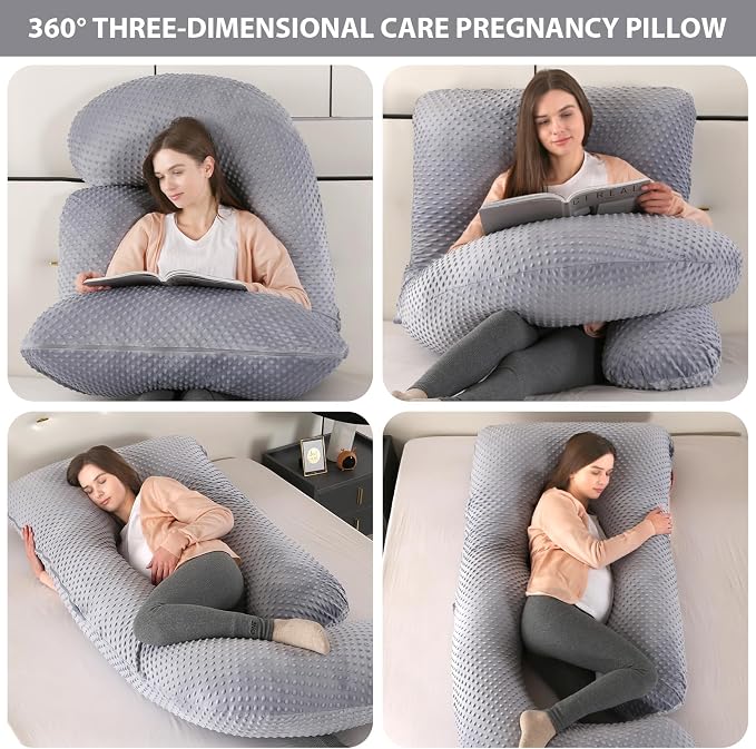 U-Shaped Full Body Pregnancy Pillow - Image 4