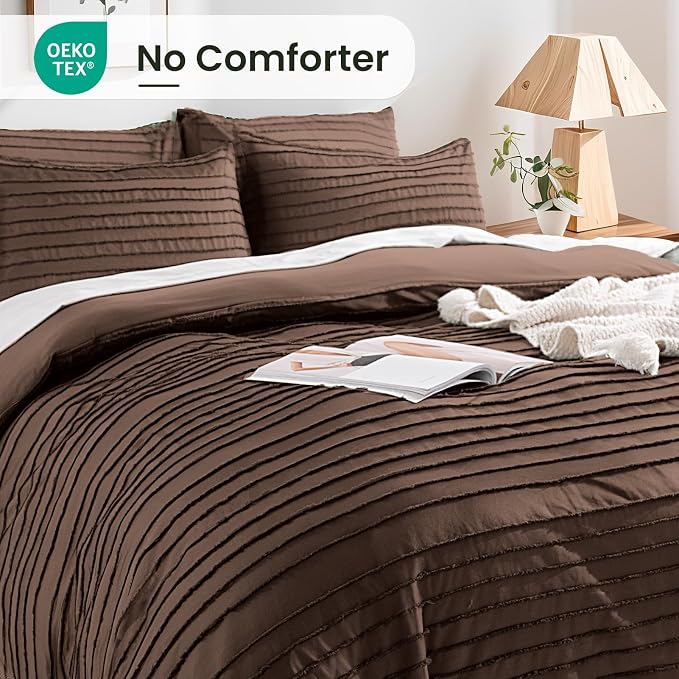 NEXHOME PRO Duvet Cover, 3 Pieces Boho Tufted Duvet Cover Set, Soft and - Image 4