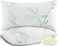 Shredded Memory Foam Pillows, Cooling Pillows King Size Set of 2 Adjustable by Unknown