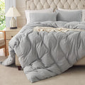 PURE ERA Jersey Knit Duvet Cover Set 100% T-Shirt Cotton Super Soft Comfy 3pc by PUREERA