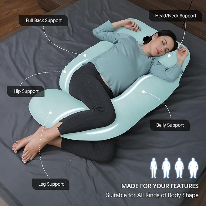 MOON PARK Pregnancy Pillows for Sleeping - Image 2