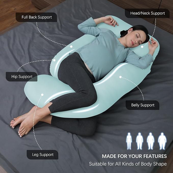 MOON PARK Pregnancy Pillows for Sleeping - Image 2