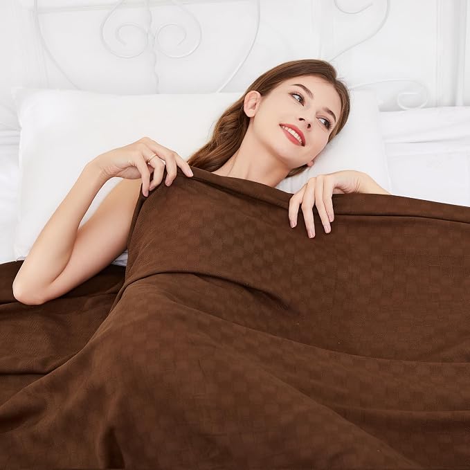 AmyHomie Cooling Blanket Queen Size, 100% Rayon Derived from Bamboo, Cool by AmyHomie