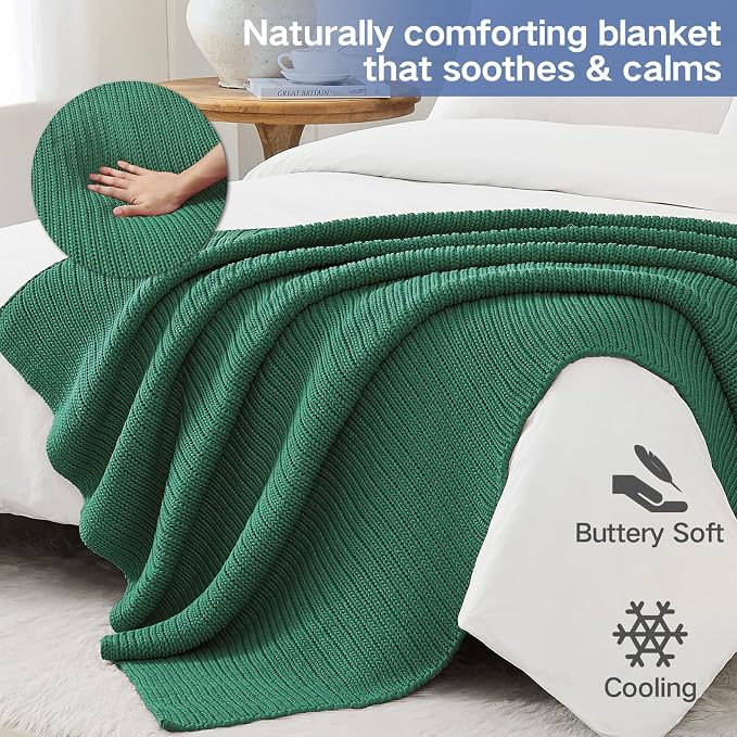 Guohaoi Knitted Weighted Blanket - Image 4