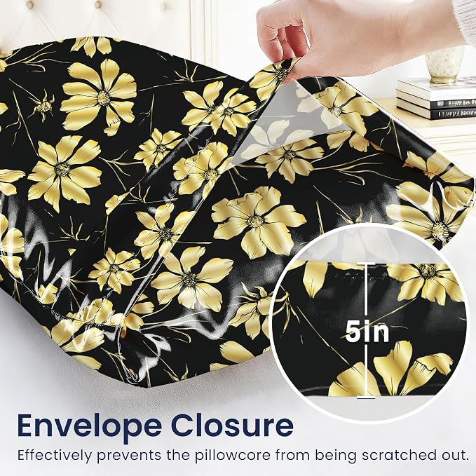 EXQ Home Satin Pillowcase for Hair and Skin Queen - Image 7