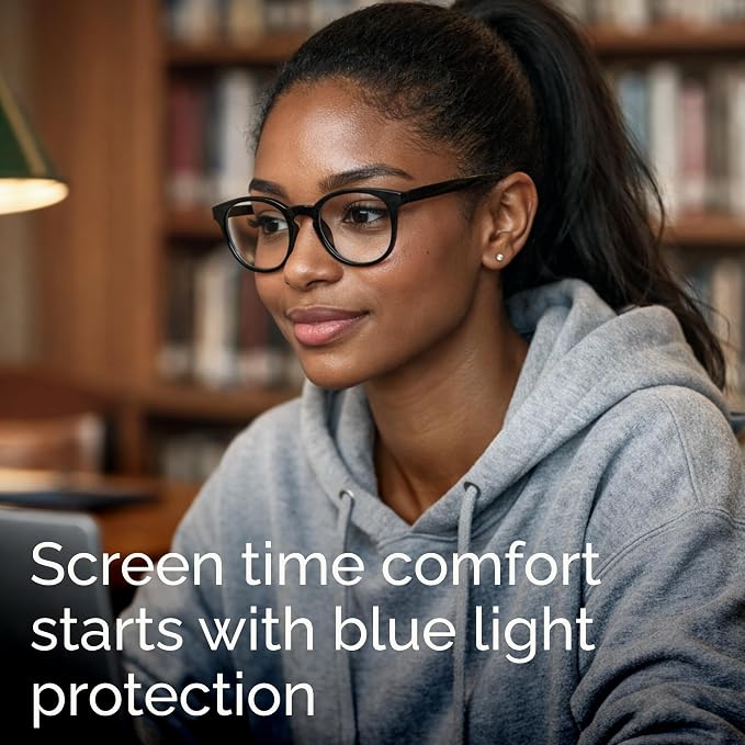 IBOANN Chic & Comfy Blue Light Glasses - Image 2