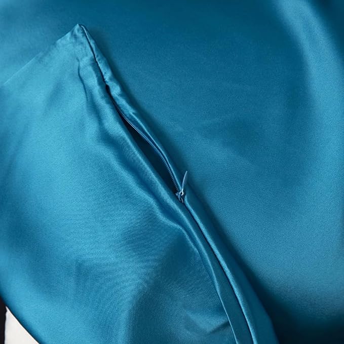 Pure Silk Pillowcase for Hair and Skin Made in USA, 22 Momme Real Silk Pillow - Image 6
