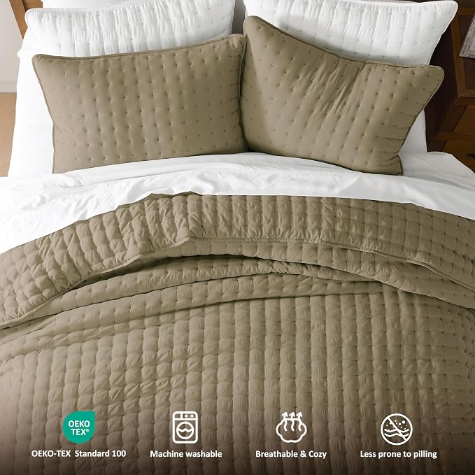 WDCOZY Queen Size Quilts Bedding Sets - Image 7