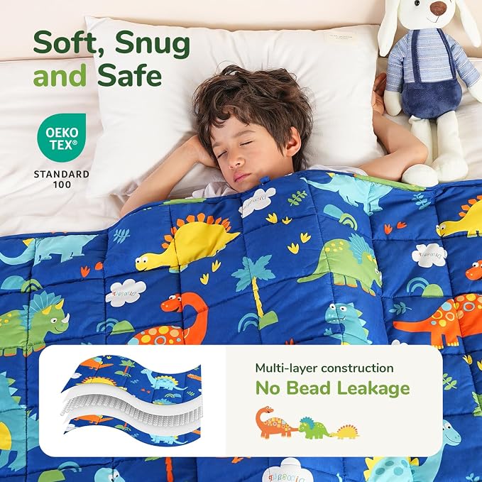 Sivio Weighted Blanket 3lbs, Washable Breathable Weighted Throw Blanket - Image 3
