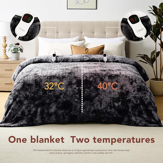Homemate Electric Heated Blanket Queen Size - Image 8