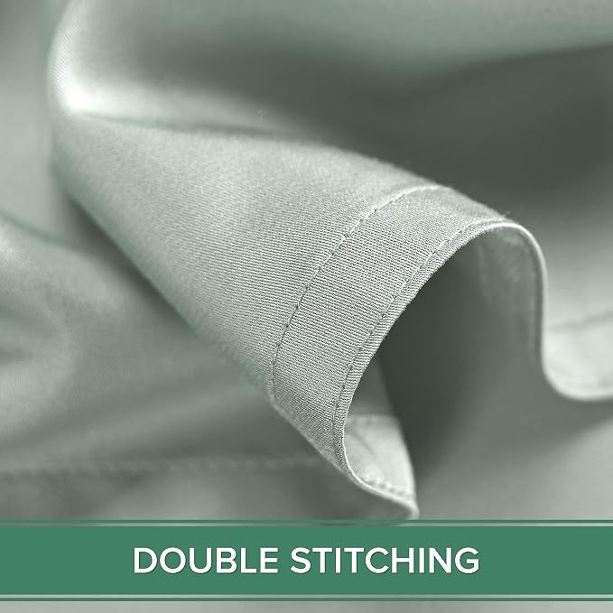 Pure Bamboo Queen Sheets, Genuine 100% Organic Viscose Derived from Bamboo Bed - Image 8