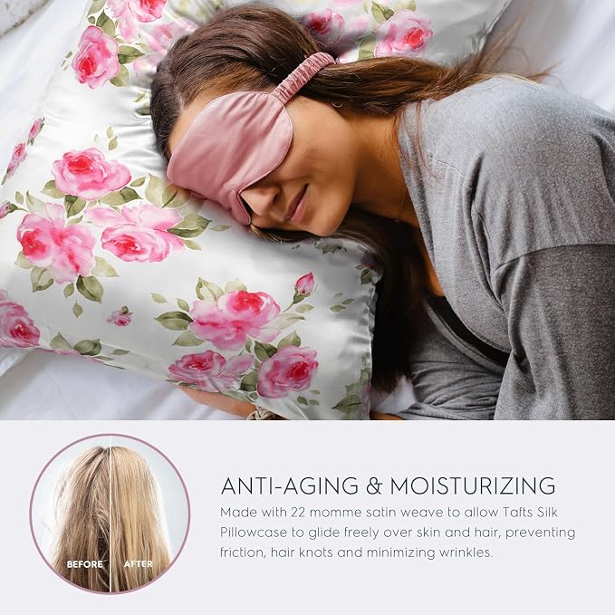 TAFTS 22mm 100% Pure Mulberry 6A Silk Pillowcase - Image 3