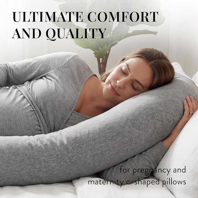 Betty Dain Stretch Jersey Pregnancy/Maternity Pillowcase C-Shape Compatible - Image 6
