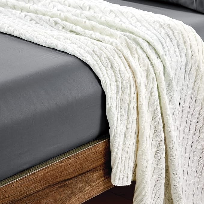 FreshCulture Queen Fitted Sheets, Bulk Pack of 6, Deep Pocket, Soft Microfiber - Image 5