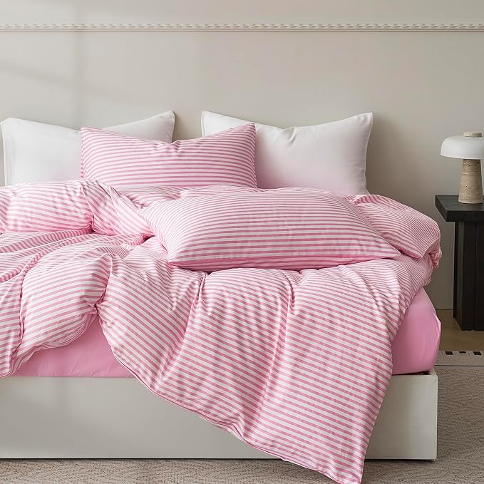 JELLYMONI Queen Duvet Cover Set, Cotton Duvet Cover 2 Pieces by JELLYMONI
