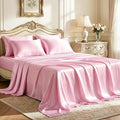 Love's cabin Satin Full Sheets Set by Lovescabin
