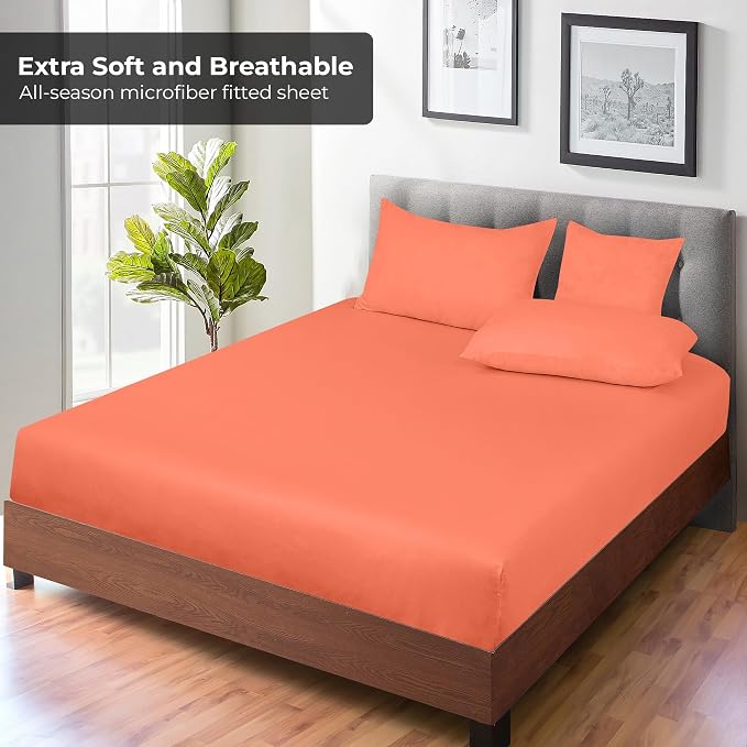 Royale Linens Fitted Sheet California King - Image 4