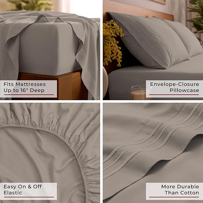 Mellanni Queen Sheets Set - Image 5