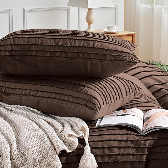 NEXHOME PRO Duvet Cover Full, 3 Pieces Boho Tufted Duvet Cover Set, Soft and - Image 6