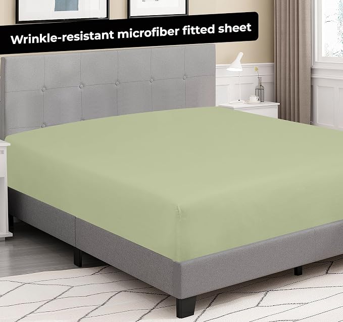 Royale Linens Fitted Sheet Twin XL - Image 8
