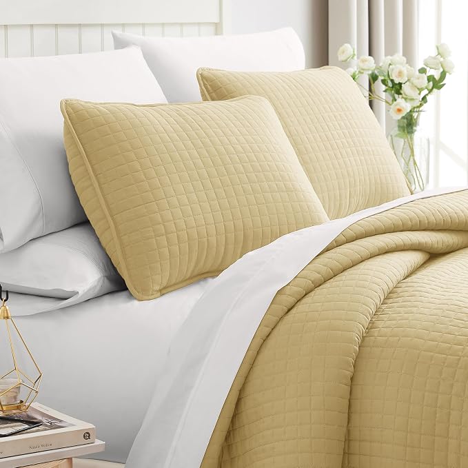 Southshore Fine Living, Inc. Full/Queen Quilt Bedding Set, Cozy Coverlet Queen by SouthshoreFineLivingInc
