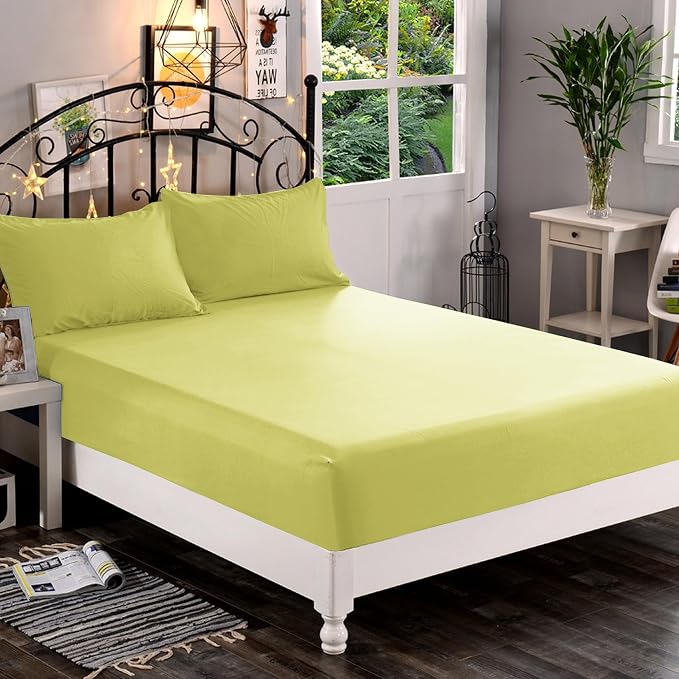 Elegant Comfort 1500 Premium Hotel Quality 1-Piece Fitted Sheet, Softest - Image 2