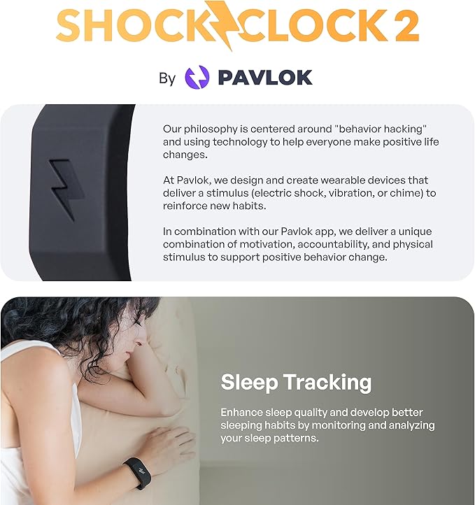 Pavlok Shock Clock | Budget Silent Alarm Clock | Perfect - Image 5