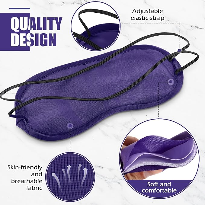 Tarpop 200 Pcs Eye Mask Sleeping Blindfold Eye Cover - Image 3