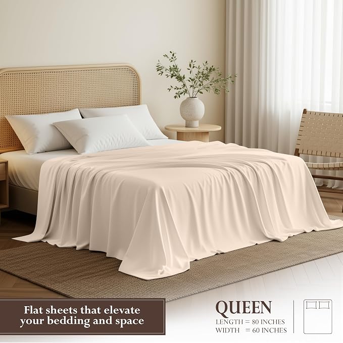 Utopia Bedding Flat Sheet - Image 2