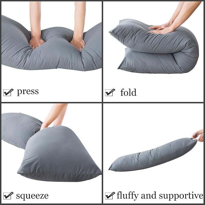 ELNIDO QUEEN Body Pillow with Pillowcase - Image 7
