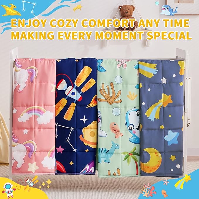 anfie Weighted Blanket Kids Weighted Blanket Cooling Blanket - Image 7