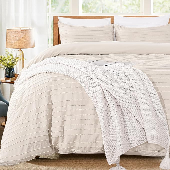 NEXHOME PRO Duvet Cover Full, Soft and Lightweight 100% Washed Microfiber by NEXHOMEPRO