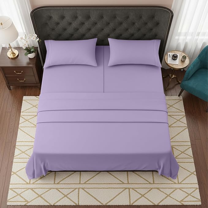 Elegant Comfort Luxurious 1500 Premium Hotel Quality Microfiber Three Line - Image 2