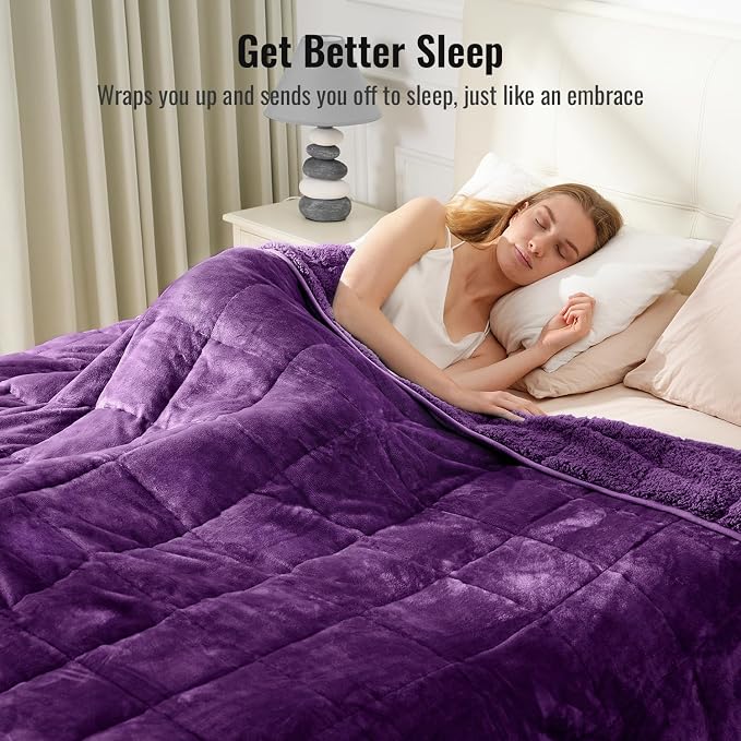 Uttermara Weighted Blanket for Adults, Twin Size Heavy Blanket - Image 3