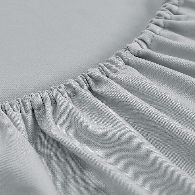 FreshCulture Twin Fitted Sheets, Bulk Pack of 6, Deep Pocket, Soft Microfiber - Image 2