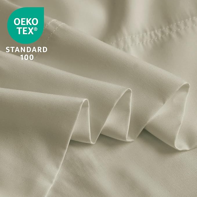 BEDELITE Linen Pillow Cases Queen Size Set of 2, Rayon Derived from - Image 5